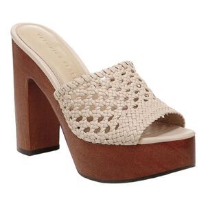 Veronica Beard Guadalupe Platform Sandal Size 10